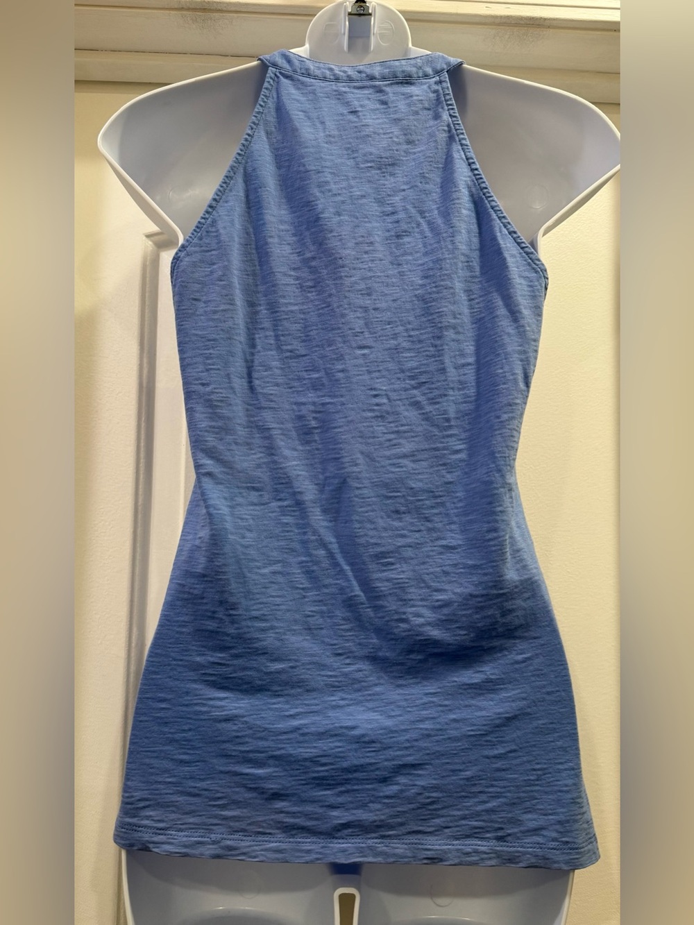 Lilly Pulitzer Blue Arya V-Neck Tank Top Size XS Pima Cotton - Picture 2 of 13